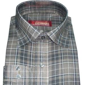 Chemises habillées en coton grande taille pour hommes de haute qualité Tissu tissé respirant élégant Techniques lavées disponibles Approvisionnement ODM à faible coût - Product Image 1