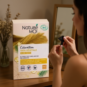 NATURE MOI 100% Tinta per Capelli Biondo Dorato Vegetale con Olio di Camelina Biologico, Extension Clip-in di Capelli Umani, Confezione da 2, Tutti i Colori - Product Image 3