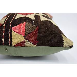 ขนแกะหลากสี12x20นิ้วเป็นผ้าทอหรูหราไม่ลื่นเป็นมิตรต่อสิ่งแวดล้อมลายใบวินเทจตกแต่งหมอนที่ถอดออกได้ - Product Image 5