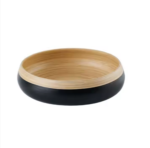 Eco-Friendly Spun <b>Bamboo</b> <b>Bowl</b> - Handmade Natural <b>Bamboo</b> <b>Bowl</b> from Viet Fargimex - Product Image 6