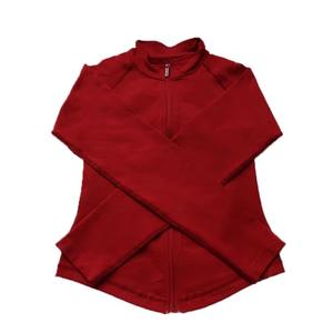 Chaqueta de Yoga Transpirable y Ligera de Nailon y Spandex, Manga Larga, para Mujer, con Cierre Completo, Secado Rápido, Ropa Deportiva, Pedidos Personalizados - Product Image 6