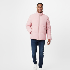 Lourd chaud hommes à capuche toile doudoune matelassé épais hiver vêtements d'extérieur respirant confortable doux en plein air tenue quotidienne avant - Product Image 6
