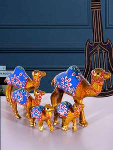 เซ็ตกระดาษชุดอูฐ5ชิ้นทำด้วยมือ (สีเหลือง) - Product Image 4