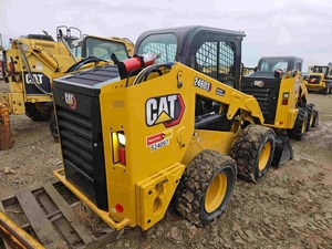 รถตักล้อยาง CAT 246D3 ปี 2024 รุ่นใช้งานหนัก เครื่องยนต์ดีเซล CAT ขายดี คุณภาพเยี่ยม ราคาโรงงาน อุปกรณ์ก่อสร้าง - Product Image 5