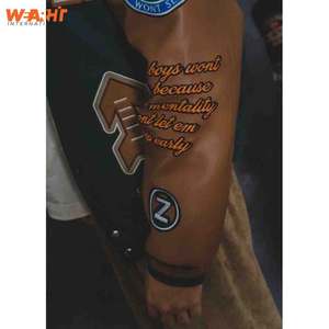 Vêtements pour hommes vestes universitaires en laine vestes de baseball Letterman en satin vestes universitaires bombardier personnalisées unisexes manches en cuir - Product Image 3