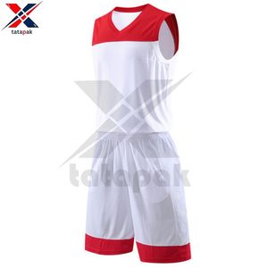 ชุดบาสเก็ตบอลโพลีเอสเตอร์100% สำหรับทุกเพศชุดบาสเก็ตบอลทีมผู้ใหญ่ส่งตรงจากโรงงาน - Product Image 3
