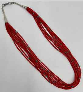 Handmade Resin Beaded Layered Necklaces Multi Strand Vintage Opal <b>Statement</b> Jewelry for Women Party Fashion Wholesale - Product Image 4