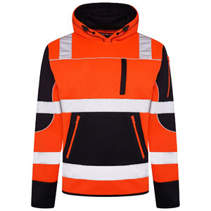 Sudadera de Trabajo Personalizada, Ropa de Trabajo Tejida, Sudadera de Alta Visibilidad para Construcción, Chaleco de Seguridad Reflectante de Alta Visibilidad - Product Image 5