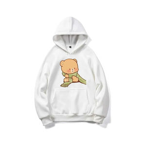 Customized Classic Unisex Puff Print <b>Hoodie</b> High Quality Soft Cotton Durable Fabric ODM OEM <b>Trendy</b> Graphic - Product Image 6