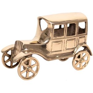 Vintage Brass Miniature <b>Car</b> Showpiece Traditional Design for Home Decoration and Anniversary Occasions - Product Image 1