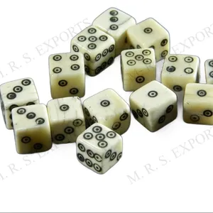 High On Demand Best Quality Bone Dice Gaming Six Sided Bone Dice Buffalo And Camel Bone Dice For Board Game At Cheap Prices