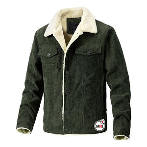 High Quality <b>Jacket</b> for Men Winter 2025 Fashion Casual Coat Woven <b>Fleece</b> <b>Work</b> with Turn Down collar Breathable Windproof <b>Jackets</b> - Product Image 2