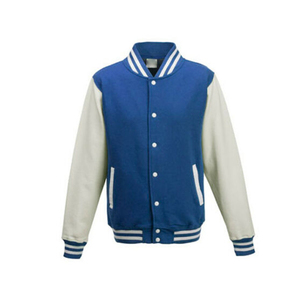 Automne hiver porter séchage rapide hommes Letterman veste meilleure qualité en cuir polaire Denim CollegeBaseballjacket pour hommes DDP expédition - Product Image 1