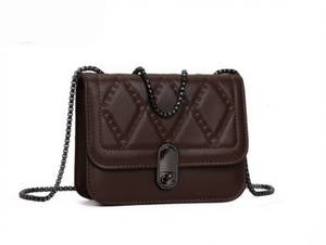 Borsa a Tracolla in Pelle con Catena per Donna - Product Image 5