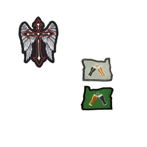 สินค้ามาใหม่ ราคาถูก ป้ายปักมือ งานแฮนด์เมด ออกแบบเองได้ แฟชั่น ป้ายและตราปักมือ - Product Image 5