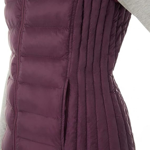 Nuevo Chaleco Acolchado para Mujer, con Cierre, Cuello Alto, Sin Mangas, Ligero, Corto, Acolchado, de Algodón - Product Image 6