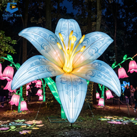 Projets de festivals de lanternes animales à grande échelle avec conception personnalisée, ingénierie et installation mondiale pour parcs à thème