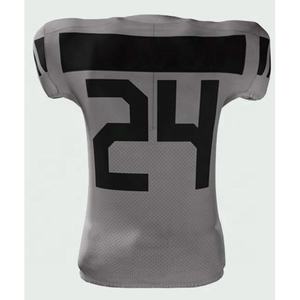 Ensembles de maillots de football américain en gros, avec lettre imprimée numérique, maillot d'entraînement de football universitaire par sublimation, style américain - Product Image 2