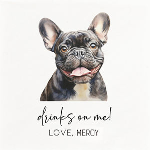 Coolslove ผ้าเช็ดปากสำหรับสัตว์เลี้ยงแบบสั่งทำพิเศษผ้าเช็ดปากสำหรับงานแต่งรูปสุนัข - Product Image 2