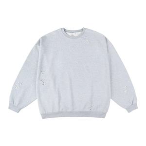 เสื้อสเวตเชิ้ตแบบมีฮู้ดทรงหลวมโอเวอร์ไซส์สำหรับผู้ชายเสื้อสเวตเชิ้ตแบบขาดๆวินเทจสำหรับผู้ชาย - Product Image 2