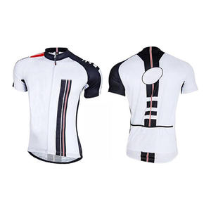 Fabricant de maillots de cyclisme pour hommes sur mesure OEM, tissu léger, respirant et extensible, manches courtes, maillot de vélo pour toutes les saisons - Product Image 4