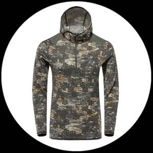 Ropa de Caza de Fabricante OEM |   Abrigo con Capucha de Forro Polar Camuflado, Resistente al Agua y Silencioso - Product Image 5