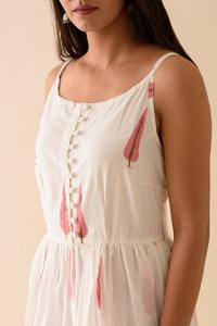 Pink Cypress Blockprint Palazzo Set de alta calidad Indian Fashion Styling Kurti y pantalones directos del fabricante indio - Product Image 3