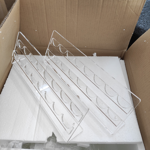 Crystal Clear Acrylic Poker Chip Display Rack 2 Row 16 Slot Chip Holder for <b>Gaming</b> Counter - Product Image 5