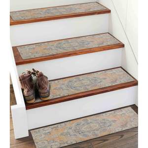 พรมพิมพ์ลายสีน้ำเงินกรมท่า: โทนสีอ่อน ทันสมัย คลาสสิก ตกแต่งบ้าน ซักได้ ผ้ากอบเลน - Product Image 5