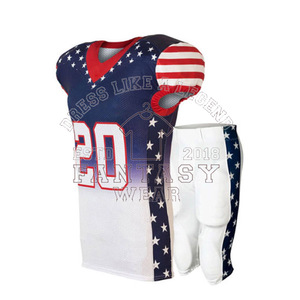 FANTASY WEAR 2026, Último Diseño, Jersey de Fútbol Americano con Estampado por Sublimación, Uniforme de Fútbol con Bordado Personalizado - Product Image 1