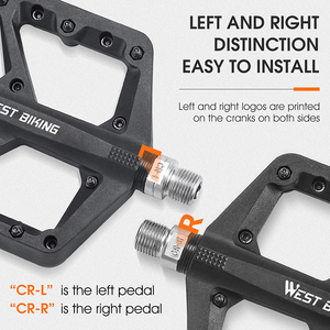 <span class=keywords><strong>Pedales</strong></span> de <span class=keywords><strong>Bicicleta</strong></span> de Montaña WEST BIKING, Reforzados con Fibra Ultraligera, de Nailon, 6 Colores, Anchos, Firmes, para Ciclismo <span class=keywords><strong>MTB</strong></span> - Product Image 4