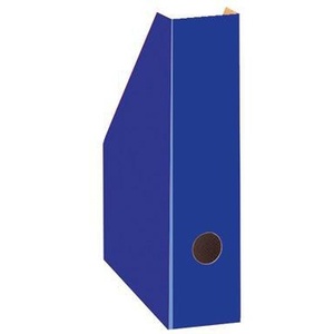 Carpeta de archivo de cartón Landr Blue DIN A4, 7 x 30 x 22.5 cm (Ancho x Alto x Profundidad), archivador vertical de color azul, 7 x 30 x 22.5 cm (Ancho x - Product Image 1