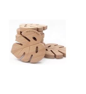 Posavasos rústicos de madera hechos a mano estilo clásico para decoración tradicional elegante accesorios de mesa y encimera - Product Image 1