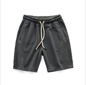 Pantalones cortos de sudor informales para exteriores de poliéster/algodón elástico transpirable con estampado personalizado y lavado ácido de nuevo estilo para mujer - Product Image 3