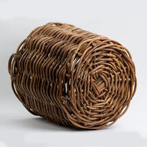 Handwoven <b>Rattan</b> <b>Storage</b> <b>Basket</b> Set Natural Decorative Wicker <b>Baskets</b> with Handles for Home Organization - Product Image 2
