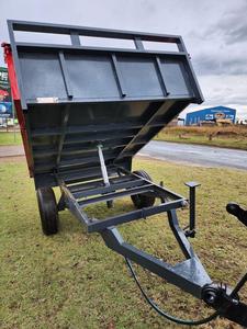 Remolque Hidráulico de Descarga de Dos Ejes de Alta Resistencia para Uso Agrícola y de Construcción, el Más Vendido, 5 Años de Experiencia en Ventas - Product Image 2