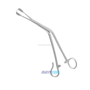 Forceps Tonsilaires Tivnen 3x3 Dents Angulées 20cm Instrument Chirurgical ORL en Acier Inoxydable pour Maintien et Préhension des Ganglions Tonsilaires - Product Image 6