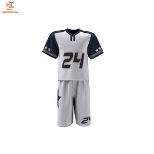 Jersey de Lacrosse Unisex de Alta Calidad, Cuello Redondo, Impresión por Transferencia de Calor, Talla Grande, Uniforme de Lacrosse 100% Poliéster Antibacteriano - Product Image 5