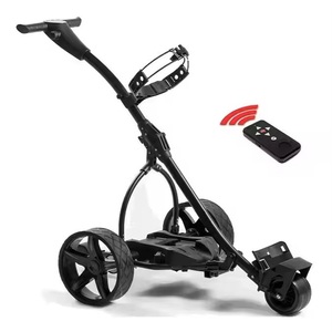 Voiturette de golf électrique légère à 3 roues Motocaddy M7 REMOTE, pliable, avec système de freinage double, grande console multifonctionnelle, 400W - Product Image 3
