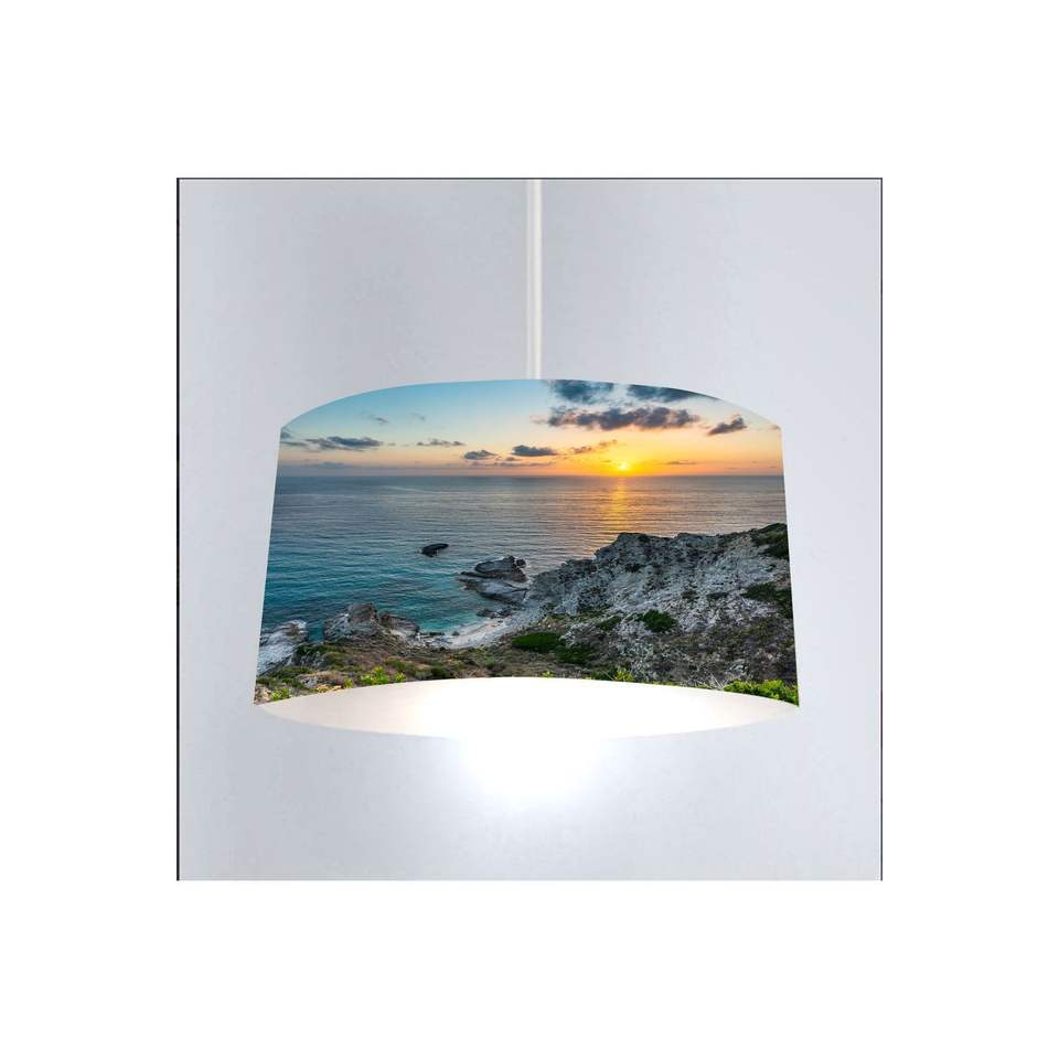 SEA VIEW DIGITAL PRINT CHANDELIER