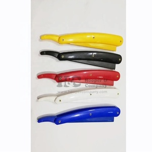 Wholesale Multi Color Professional Barber <b>Razor</b> Sustainable Solid Plastic/Wood Single <b>Razor</b> OEM Accept Shaving <b>Razor</b> High - Product Image 2