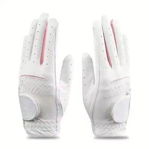 Gants de golf en cuir Cabretta pour hommes de haute qualité Norme internationale personnalisable et durable Fabrication directe - Product Image 4