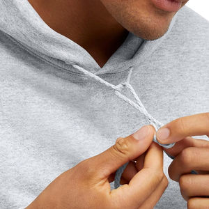 Sudaderas con capucha para hombre más vendidas, Jersey de algodón con forro polar personalizado, sudaderas con cordón informales a precios muy económicos - Product Image 4