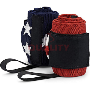 Poignets durables avec boucle pour le pouce et support Velcro solide pour l'entraînement croisé de levage lourd et les entraînements de musculation - Product Image 2