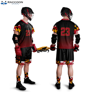 Uniformes de Lacrosse OEM, Ropa Deportiva Personalizada para Equipos, Transpirable - Product Image 4