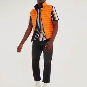 เสื้อแจ็คเก็ตทรงบับเบิ้ลแบบไม่มีแขน ดีไซน์ใหม่ทันสมัย บริการ OEM ขายดี เป็นมิตรกับสิ่งแวดล้อม ระบายอากาศได้ดี ปรับแต่งด้านหน้าได้ สวมใส่ง่าย - Product Image 4