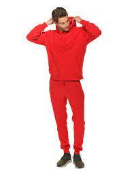 Vêtements de sport survêtement à capuche avec fermeture éclair - Product Image 4