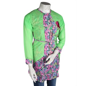 Women's Chiffon <b>Top</b> with Inner - Multi - Product Image 1