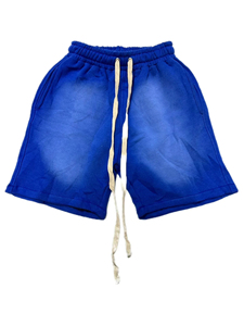 Short de sport délavé à l'acide, effet soleil, avec cordon de serrage, respirant, pour l'été, la gym, l'extérieur et la plage - Product Image 5