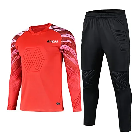 Keeper Uniformen Trainingsuitrusting Sportkleding Van Hoge Kwaliteit Op Maat Gemaakt Keepersshirt En Broek